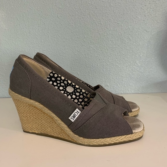 toms wedge heel